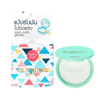 Cathy Doll 4.5g. แป้งพัฟขนาดพกพา รวมทุกรุ่น แป้งแข็ง (ตลับเล็ก)