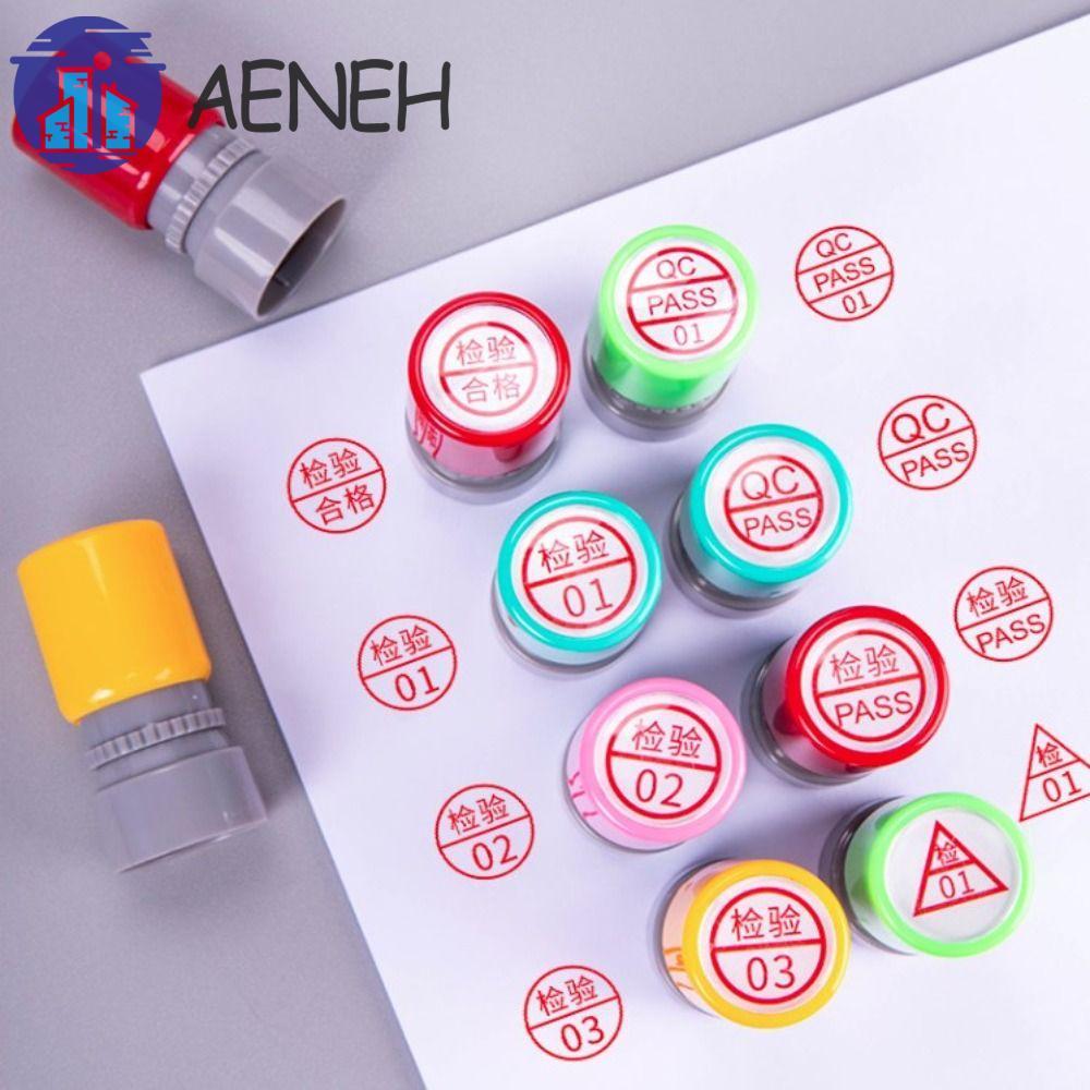 AENEH QA QC Inspect Stamp, แสตมป์ PASS คุณภาพในตนเอง