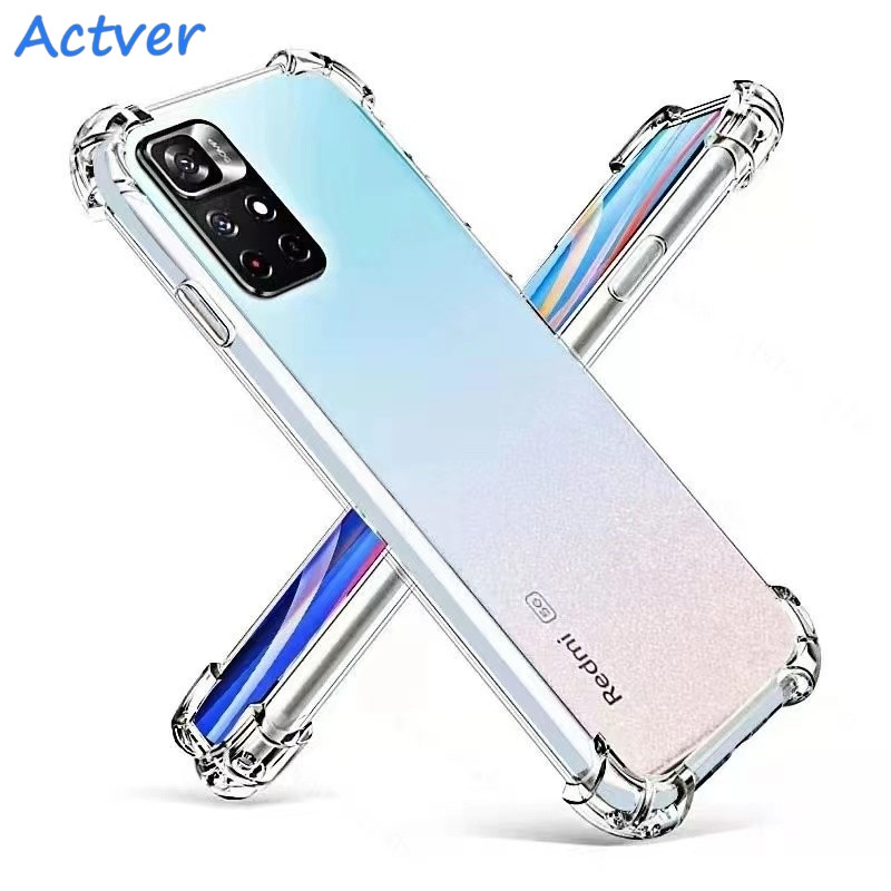 [ส่งจากไทย]เคสกันกระแทก เคสใส สำหรับ Redmi Note15Pro Note15Pro Note15Proplus Note11 Note11s Note11Pro Redmi Note10 Pro Note10s Poco M8Pro M5s M3Pro