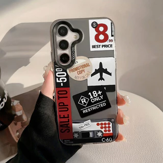 แท็กเทรนด์ IMD เคส For Samsung A57 A17 A07 A56 A36 A55 A06 A05S A15 A35 A54 A26 เคสโทรศัพท์ เคสมือถือ