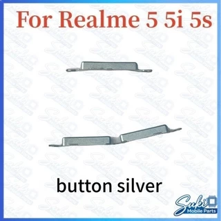 สําหรับ Realme 5 5i 5s เปิด/ปิดปุ่มสวิทช์ด้านข้าง Volume Up Down ปุ่ม Flex Cable อะไหล่แล