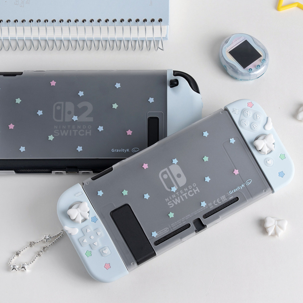 Original Star Wings Nintendo switch2 เคสป้องกันสวิทช์เคสซิลิโคน NS Soft Case Handle switch2 เคสป้องกัน oled เคสป้องกัน