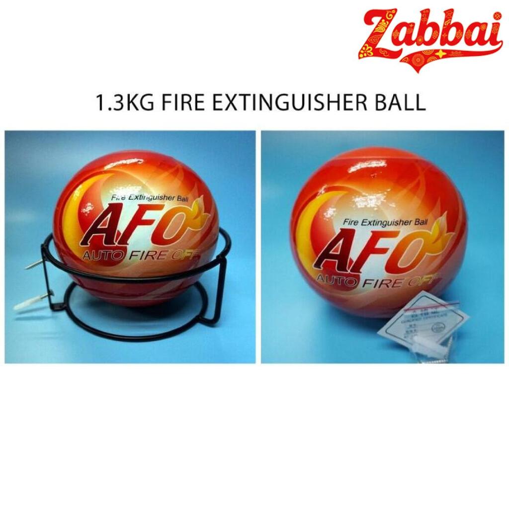 Zabbai  Fire Ball AFO Auto Fire Off ลูกดับเพลิง 1.3KG Auto Fire Off ลูกบอลดับเพลิง, อุปกรณ์ดับเพลิง