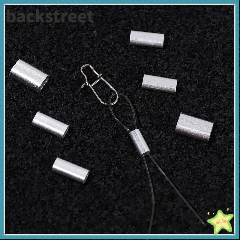 BACKSTAGEREETDV Fishing Wire Tube Stainless Steel Hot Portable Double Aluminium Tube