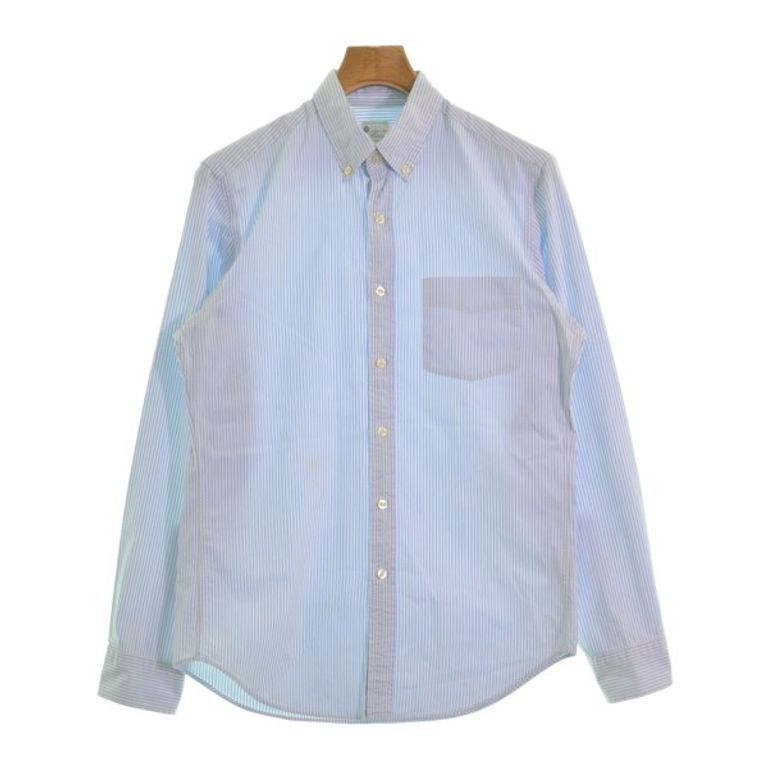 J.CREW Shirt stripe White blue Direct from Japan Secondhand