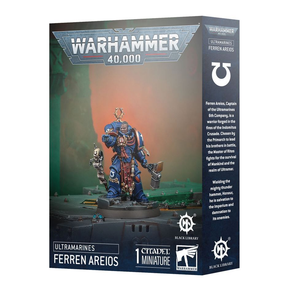 (NEW RELEASE) WARHAMMER 40K: ULTRAMARINES: FERREN AREIOS โมเดลวอร์แฮมเมอร์