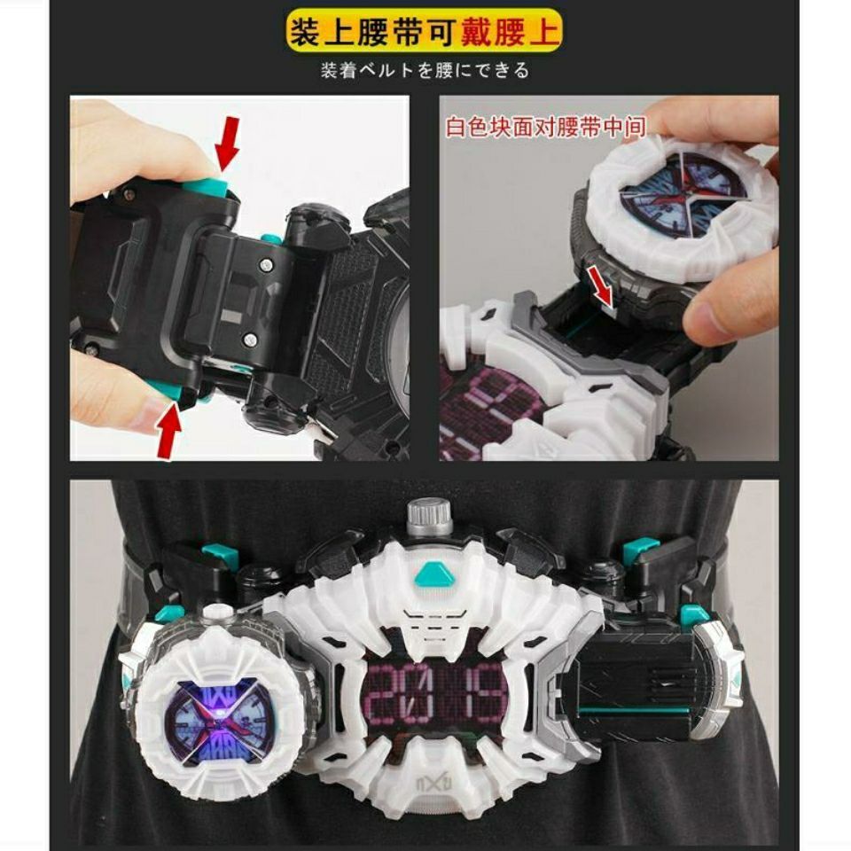 2025 สินค้าใหม่ Kamen Rider Shiwang Belt Transformer zi-o Drive Watch Dial Masked Superman Ultraman 