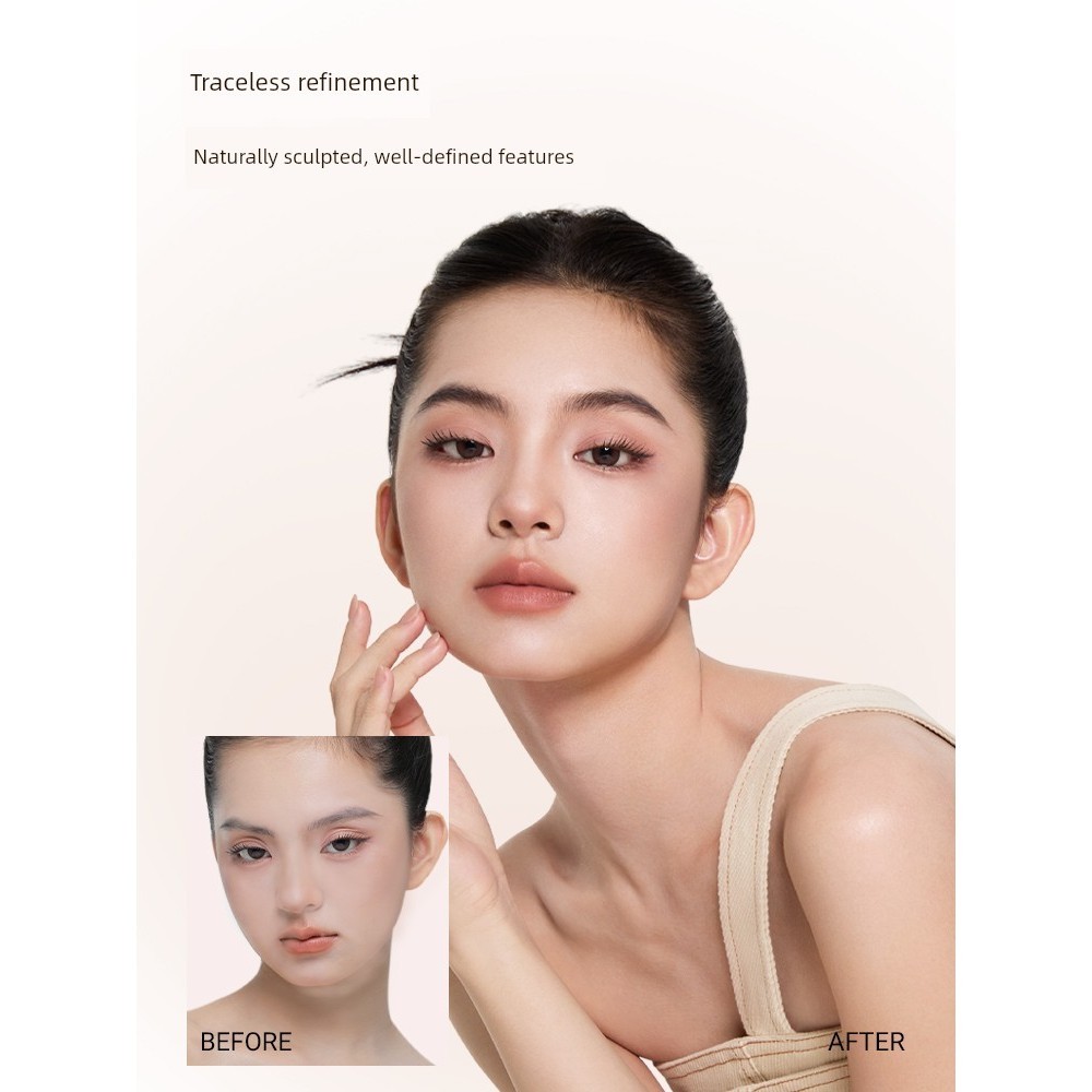 contour คอนทัวร์ NEIYOU NEIYOU Matte High Gloss Repairing All-in-One Plate Facial Brightening Powder