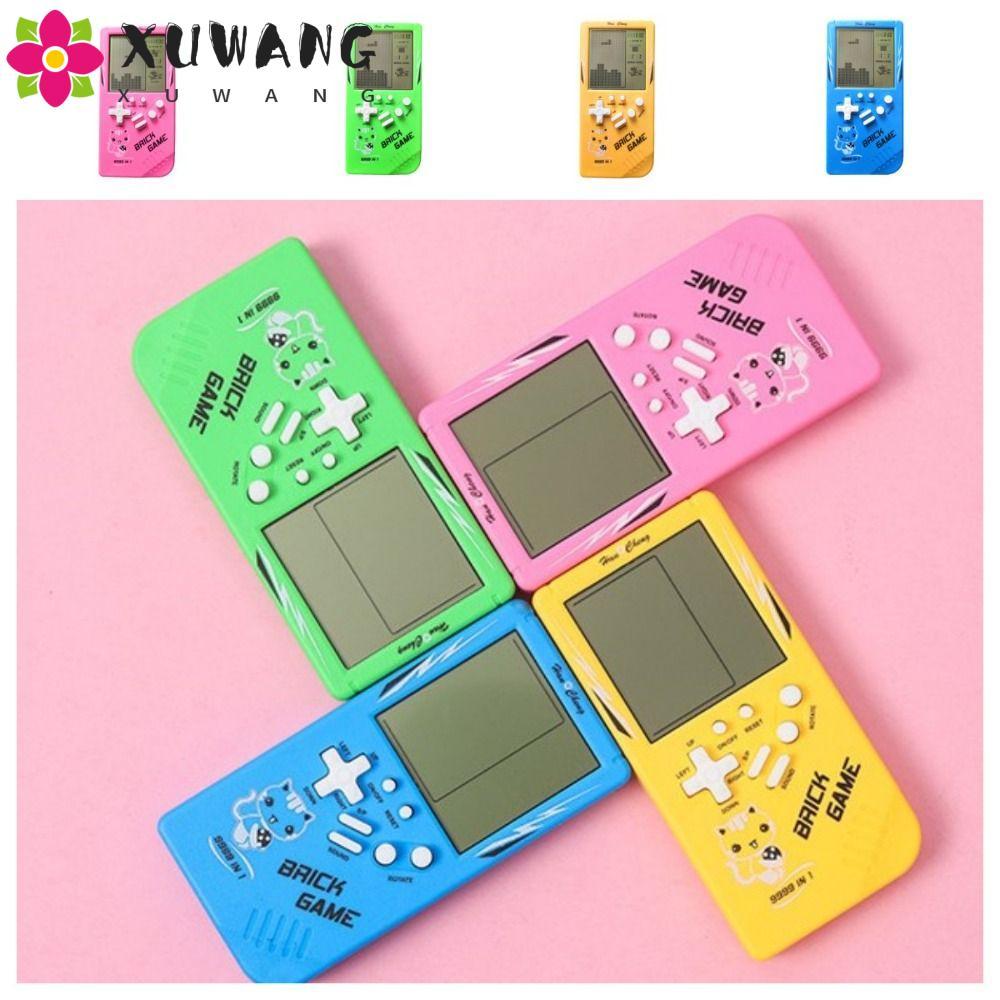 QUENTIN Pocket Game Console, ABS 90s Brick Game Machine, Simple Classic Game Retro Puzzle Toy Kids