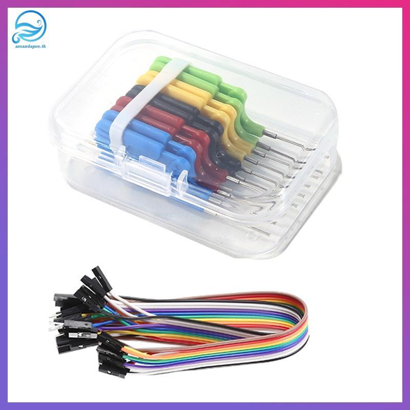 [amandapoe.th] 1 ชุด Bios Burn-in คลิปลวด DAD ปราศจากบัดกรี Sdk08 Double Hook พลาสติก