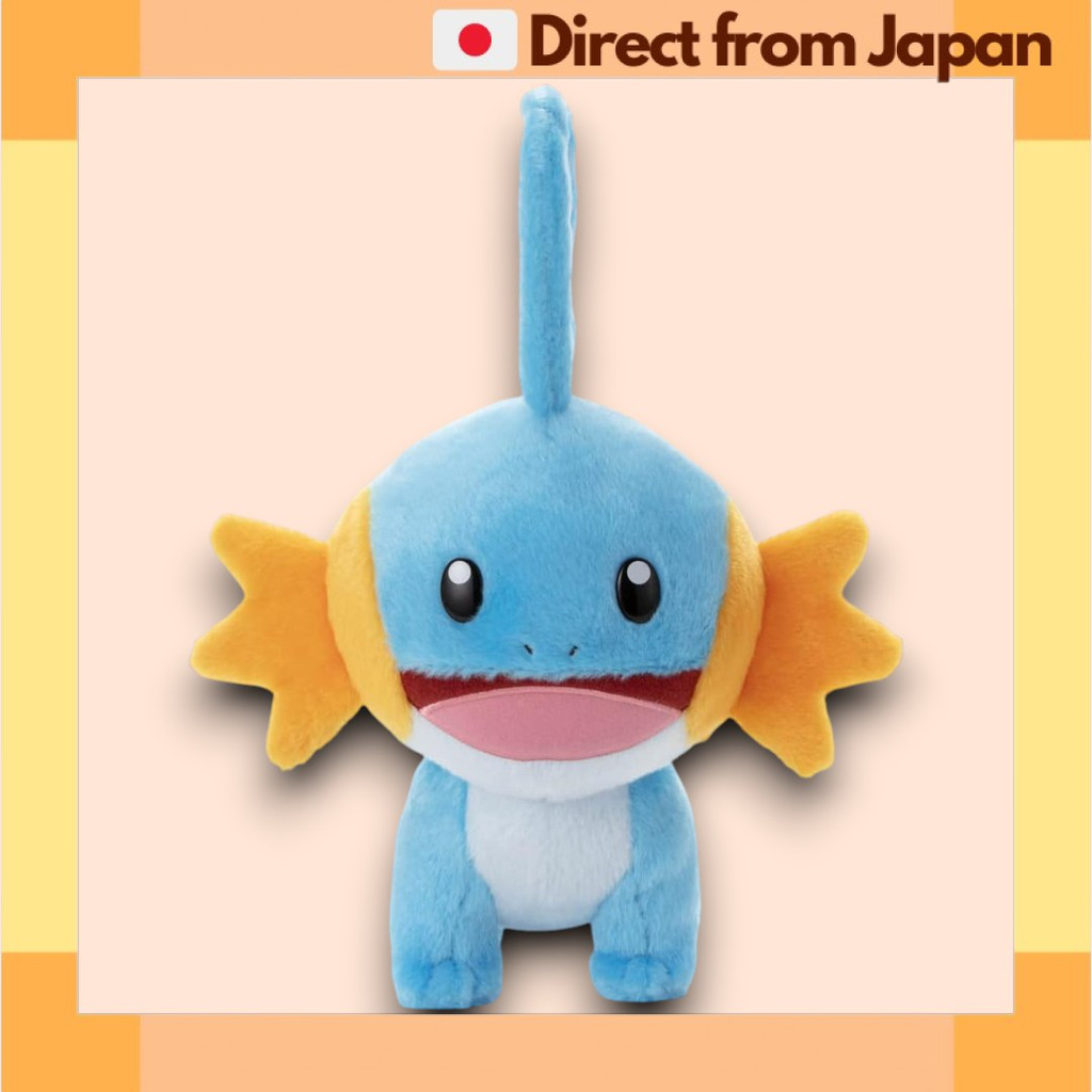 Pokemon Mudkip Plush 27cm Takara Tomy Arts Kimini Kimeta Series Japan Shipped