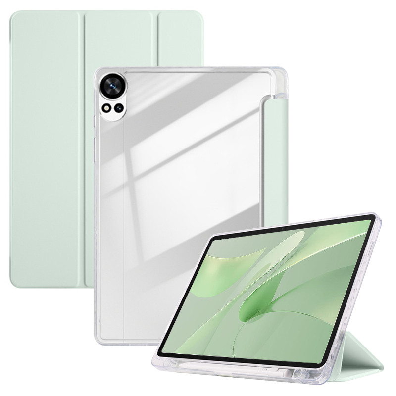 สําหรับ Huawei Matepad 12x 12 "2026 กรณีผู้ถือปากกา Trifold หนัง Clear Hard กลับสําหรับ Funda Huawei