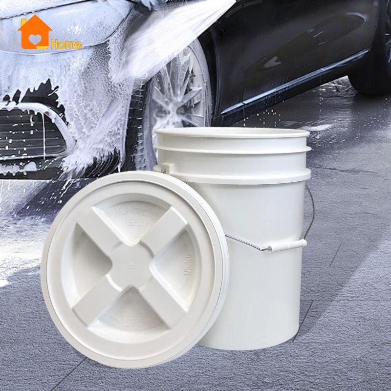[Nanaaaa] 20L Bucket Pail Multifunctional Barrel Pail สําหรับล้างรถสีบ้าน