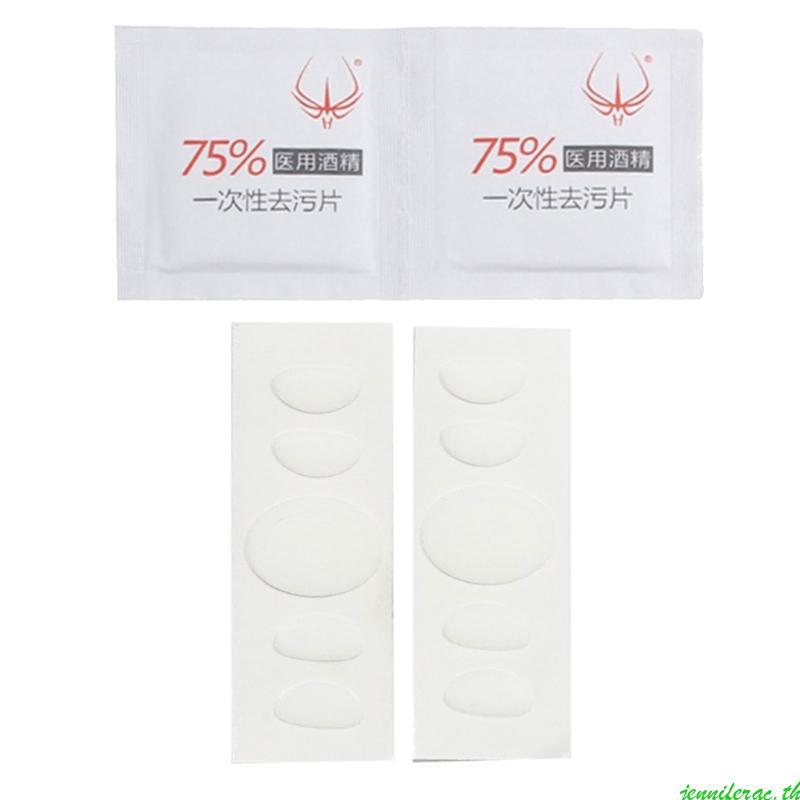 Jenniferac 1 ชุด Ice Mouse Skates แผ่นรองเมาส์เมาส์ Glides ฟุตสําหรับ ZOWIE EC1-B EC2B เมาส์