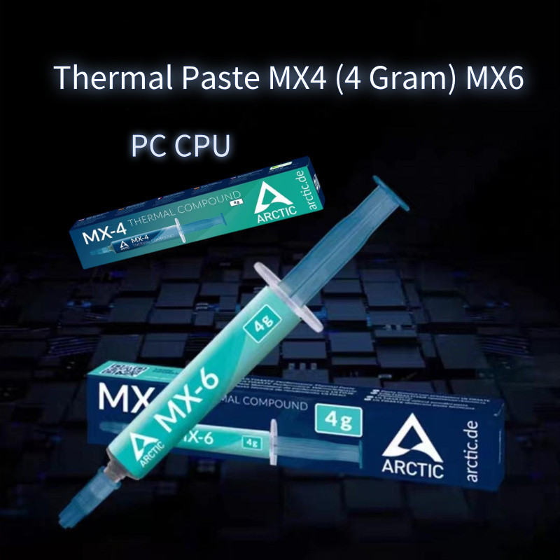 READY Thermal Paste ARCTIC MX-4 (4 กรัม) - MX6 HIGHEST Performance | Arctic MX4 Thermal Paste 4 กรัม