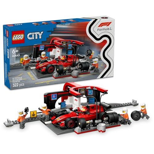 LEGO City F1 Race Car Set with Track - RB20 & AMR24 - 60445  
LEGO City F1 Race Car Combo - Williams