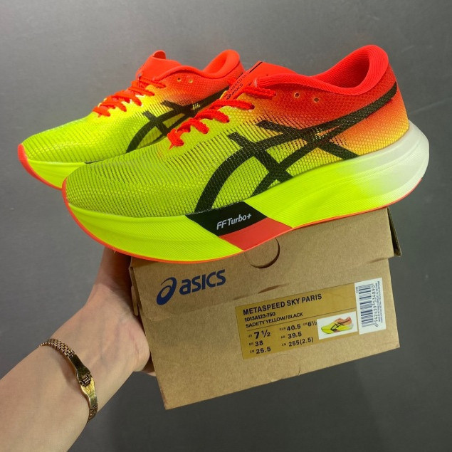 Asics Meta Speed รองเท้าวิ่งน้ําหนักเบาที่ทําให้คุณวิ่งเร็วขึ้น 1013g124-750