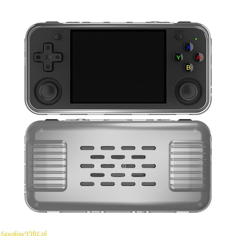 SUN เคสกันน้ํายืดหยุ่นสําหรับคอนโซลเกมมือถือ RG35XX H