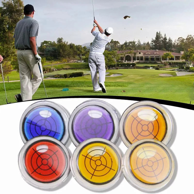 Slope Putting Golf Marker Accessories Ball Marker Level Reading Golf Hat Clip Slope Level Golf Level
