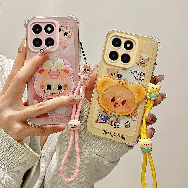 เคส Honor X6C Anti fall อะนิเมะการ์ตูน TPU เคสโทรศัพท์ซิลิโคนอ่อนนุ่ม YGZ