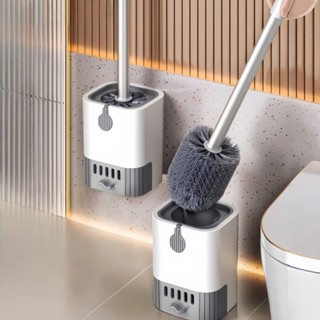 แปรงชำระห้องน้ำ ใช้ในบ้าน ไม่มีมุมตาย แปรงแขวนผนังห้องน้ำรุ่…