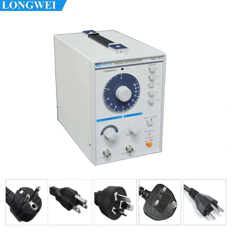 ขายตรงจากโรงงาน TAG-101 Sine Square Wave Audio Generator Function Signal 10 ถึง 1Mhz Precision Signa