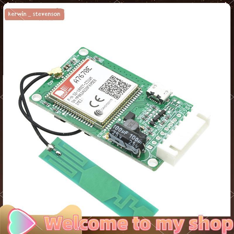 SIMCOM A7670E 4G LTE Cat1 โมดูล A7670E 4G LTE Cat1 โมดูลพร้อมช่องใส่ซิมการ์ด TTL UART 2G LTE-FDD B1/