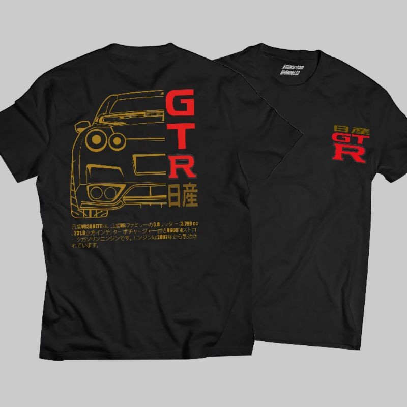 เสื้อยืดรถยนต์ Nissan GTR R35 / Autocustom / PE