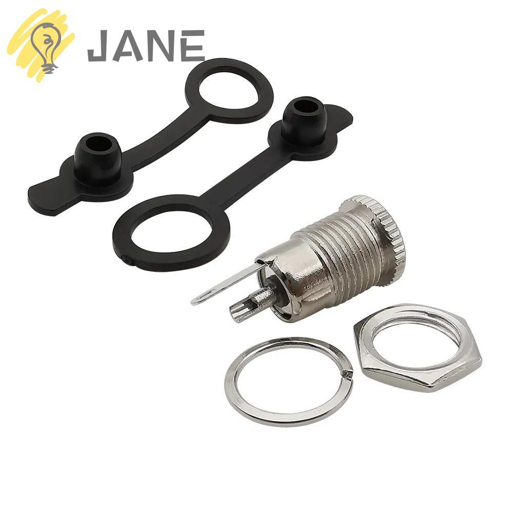 JANE DC Jack Adapter, โลหะคุณภาพสูง DC Power หญิงซ็อกเก็ตแจ็ค, DC Power Jack Socket ทนทาน DC-099 5.5
