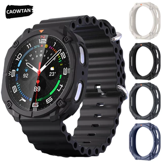 TPU Bezel สําหรับ Samsung Galaxy นาฬิกา 8 40 44 มม.Anti-drop Hollow ฝาครอบกันชนสําหรับ Galaxy 8 44 40 มม.Smartwatch เปลือกป้องกัน ﻿