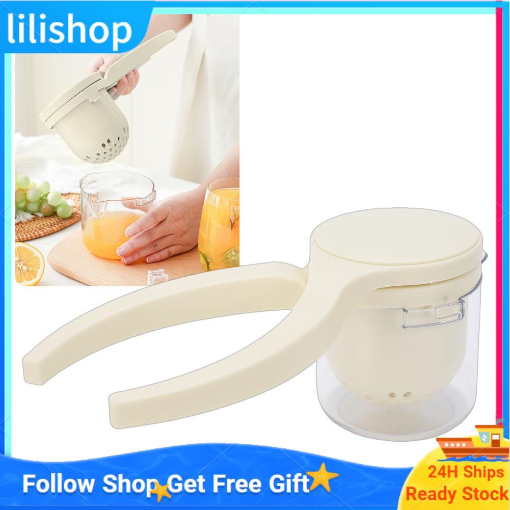 Lilishop Lilishop ASHATA เครื่องคั้นน้ำมะนาวแบบแมนนวลเครื่องคั้นน้ำผลไม้ส้มสำหรับเกรปฟรุต Twist Acti