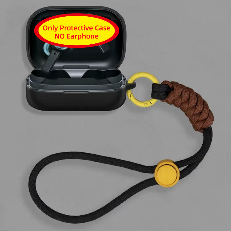 for B&O Beoplay EX Case Adjustable Lanyard with Hook B&O Beoplay Eleven Silicone Soft Case Suitable 