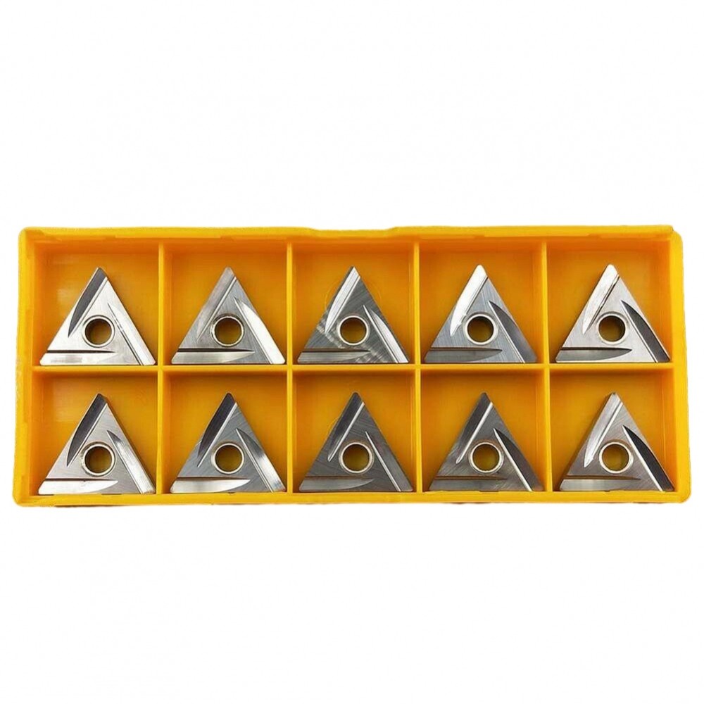 10 แพ็ค TNMG160404R2G TNMG331R2G แทรกเซรามิกสําหรับตัดเครื่องกลึง CNC เหล็ก