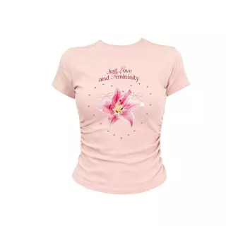 เสื้อยืดแขนสั้น Bangkok COD สไตล์เกาหลี พิมพ์ลายสำหรับผู้หญิง เสื้อพิมพ์ลาย คอกลม เสื้อยืดแฟชั่นผู้หญิง