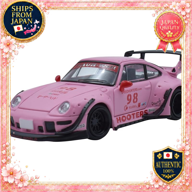 MODEL MODEL 1/64 RWB 993 Hooters Matte Pink 98 Complete MM64-RWB993-007