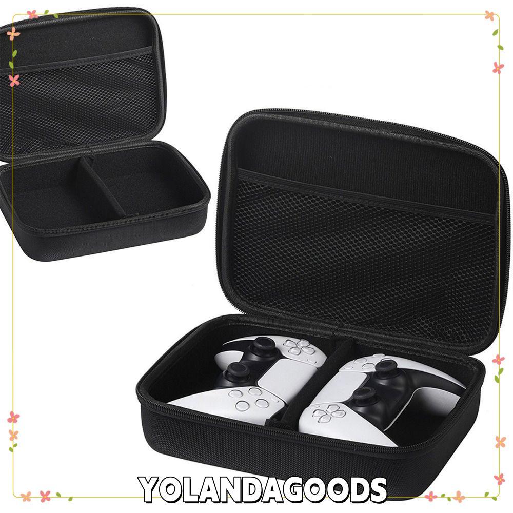 YOLANDAGOODS1 ถุงเก็บ EVA, ถุงเก็บตัวควบคุมเกมกันน้ํากันกระแทก, Hard Dual Controller แบบพกพาพกพาสําห