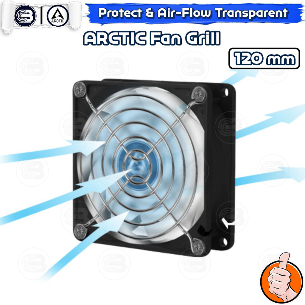 [CoolBlasterThai] ARCTIC P12 Black (size 120 mm.) PC Fan Case ประกัน 6 ปี