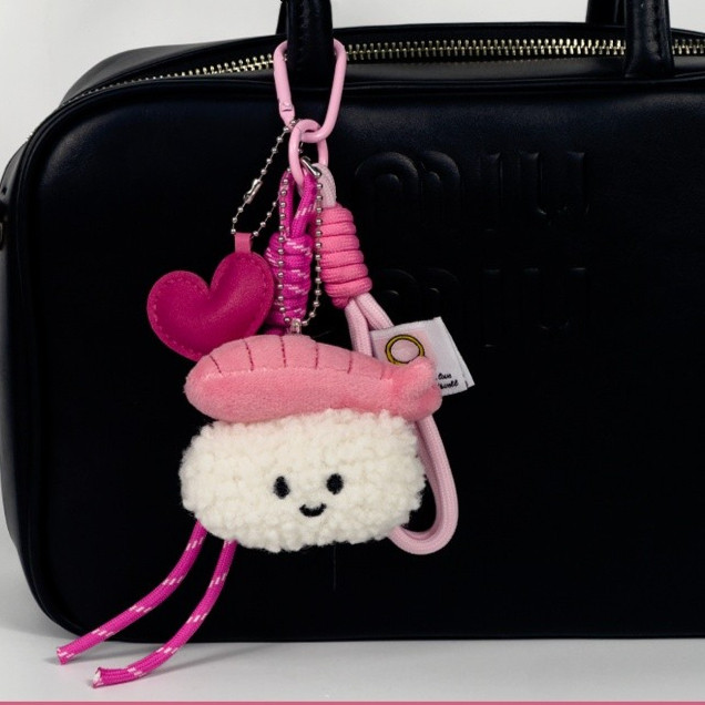 Cute luxury sushi accessories bag doll bag pendant necklace couple Girl rail keychain giftof figurin