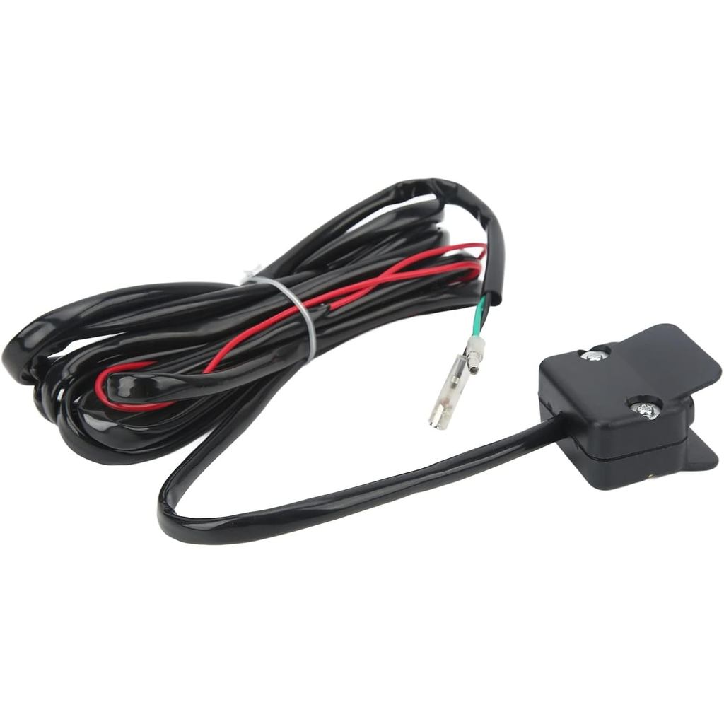 Winch Switch,ATV Winch Switch Kit,Winch Rocker Thumb Switch ความยาว 3 เมตรมือจับสายควบคุมสําหรับ WAR