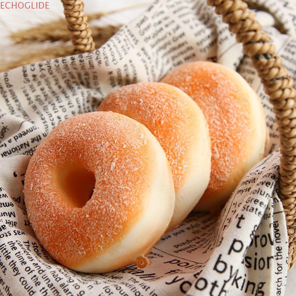 ECHOGLIDE จําลองขนมปัง SqueezeToys, Spoof Tease People จําลองประดิษฐ์ขนมปังของเล่น,ของเล่นครัวของเล่