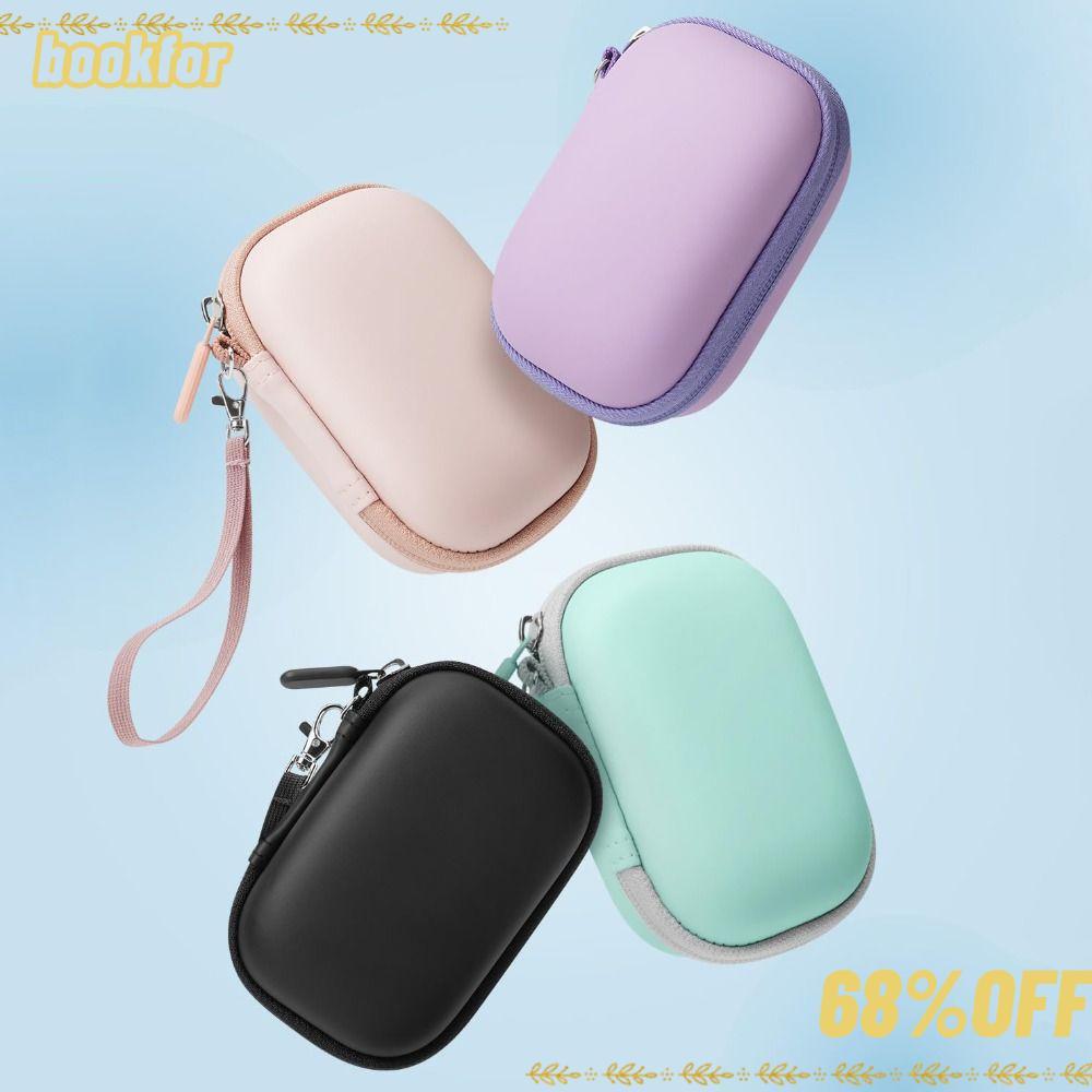 BOOKFOR ที่เก็บกล้อง, Anti-fall กันกระแทกกระเป๋าเดินทาง,แบบพกพากันน้ํา Plush Padding น่ารัก SD Card 