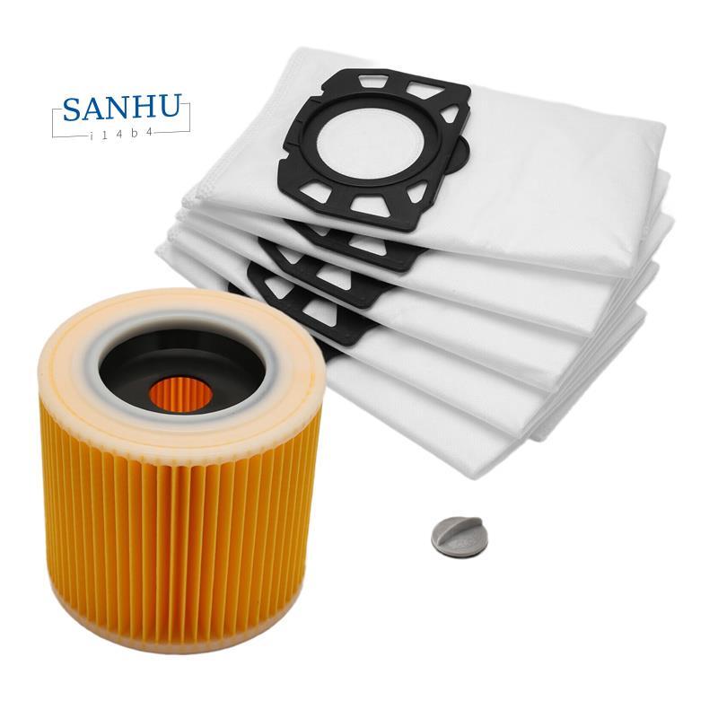 เครื่องดูดฝุ่นถุงกรองเหมาะสําหรับ KFI 357 KFI357 KA 40 กระเป๋าทดแทนสําหรับ 2.863-314.0WD2 Plus WD3