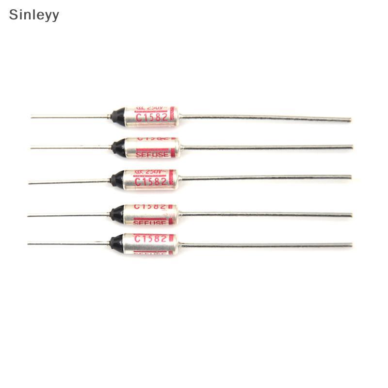 NLE 5 ชิ้น SF214E Sefuse Cutoffs NEC ฟิวส์ความร้อน 216°C 216 องศาเซลเซียส 10A 250V N