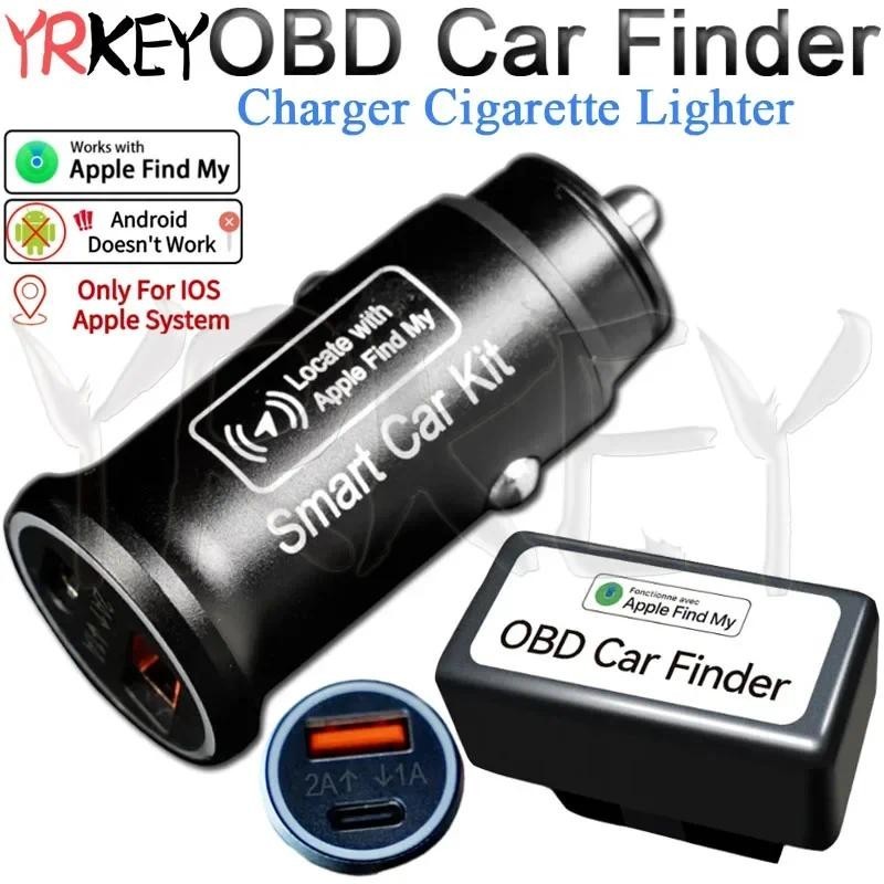 Mini OBD Tracker Car Charger ไฟแช็ก USB Type-C OBD GPS Monitor สําหรับค้นหาแอพอย่างเป็นทางการของฉัน 