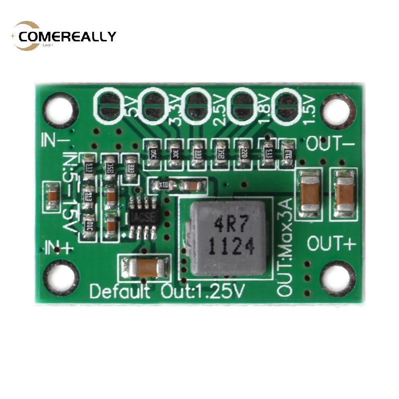 COME โมดูล 1 25V 1 5V 1 8V 2 5V 3V 5V เอาต์พุตปรับ 3A 5V-16V อินพุต DC ขั้นตอนลง Power Converter Boa