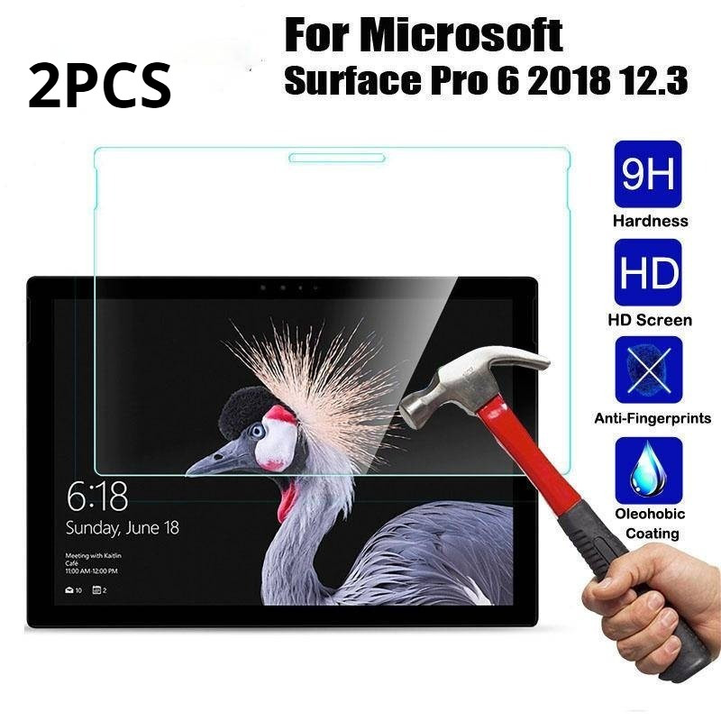 2PCS ป้องกันฟิล์มสําหรับ Microsoft Surface Book 7 6 5 3 2 1 15 13.5 นิ้ว HD Clear Screen Protector ส