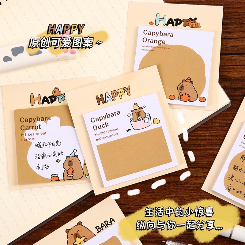 น่ารัก Kabibala Post-it Notes ป้ายบันทึกนักเรียน Lovable Kabibala Post-it Notes นักเรียนแท็ก buv0r7.