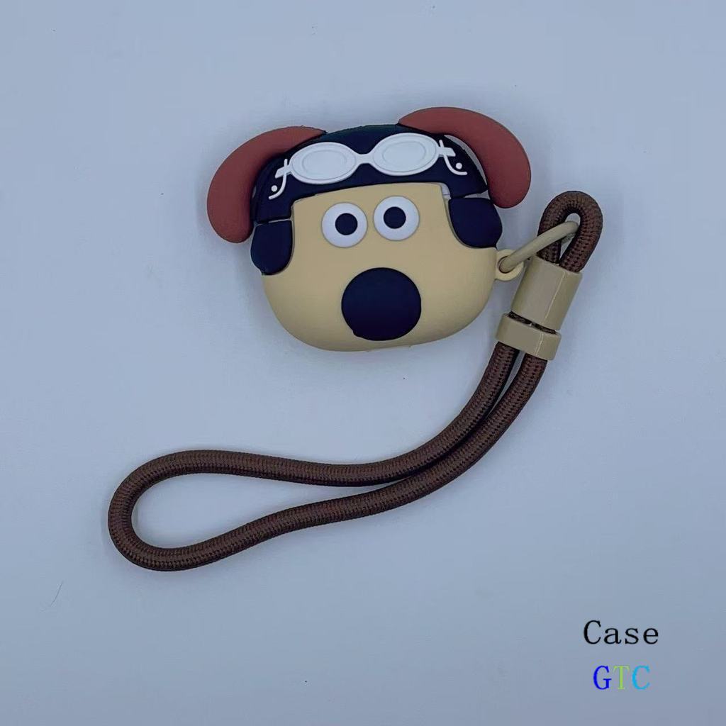 GTC สําหรับ GOOJODOQ J201 J206 J228 J229 หูฟัง & Lanyard Creative Watchdog รูปแบบ