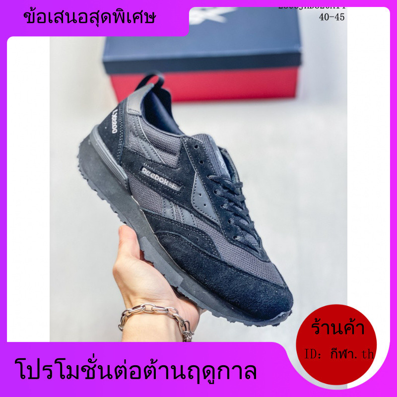 Reebok Reebok ผู้ชายผู้หญิงคู่ LX2200 อเมริกันย้อนยุคกีฬาลําลองจ๊อกกิ้งรองเท้าวิ่งน้ําหนักเบา ULJ5