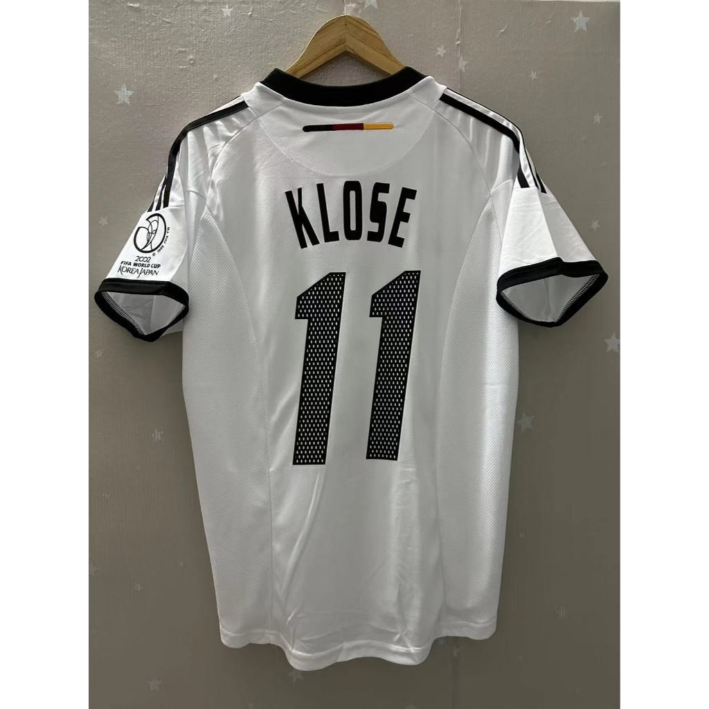 Retro Football Jersey 2002 Germany Home KLOSE BALLACK เสื้อฟุตบอลแขนสั้นชายเสื้อฟุตบอล-**&